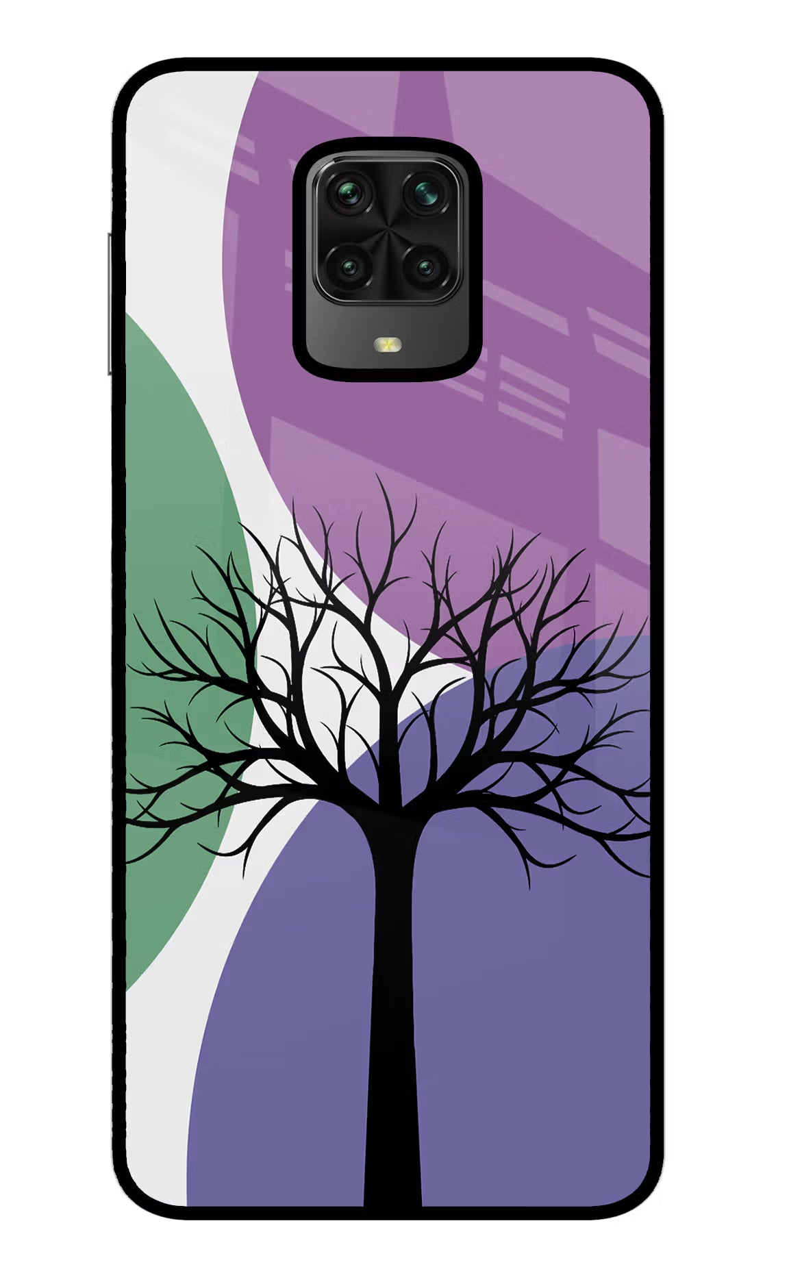 Tree Art Poco M2 Pro Glass Case - Tree Art Poco M2 Pro Glass Case Tree Art Poco M2 Pro Glass Case