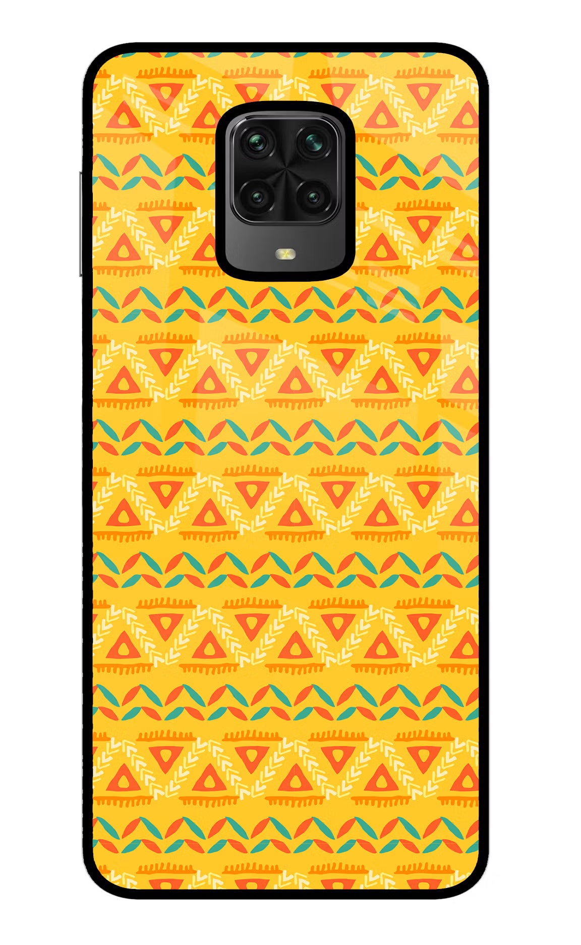 Tribal Pattern Poco M2 Pro Glass Case - Tribal Pattern Poco M2 Pro Glass Case Tribal Pattern Poco M2 Pro Glass Case