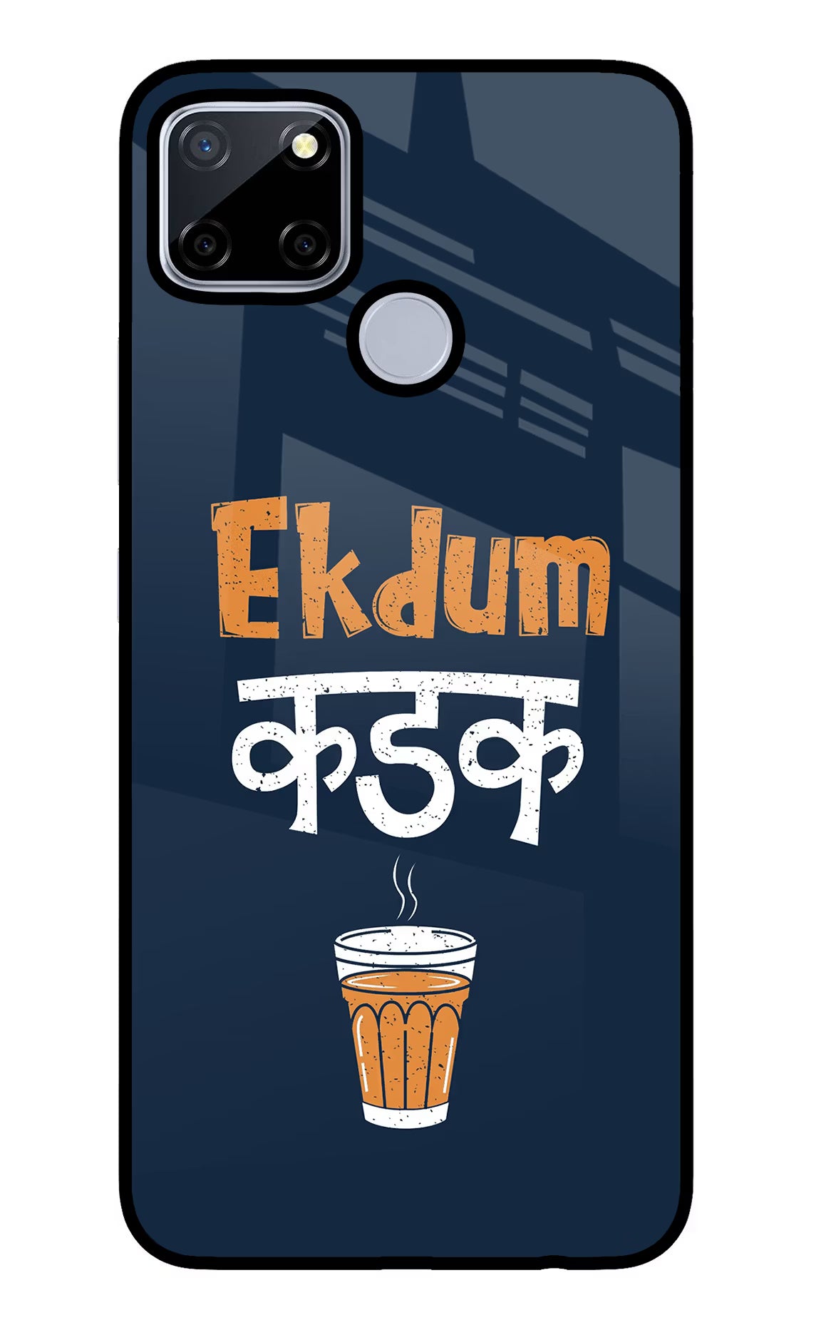 Ekdum Kadak Chai Realme C12/Narzo 20 Glass Case - Ekdum Kadak Chai Realme C12/Narzo 20 Glass Case Ekdum Kadak Chai Realme C12/Narzo 20 Glass Case
