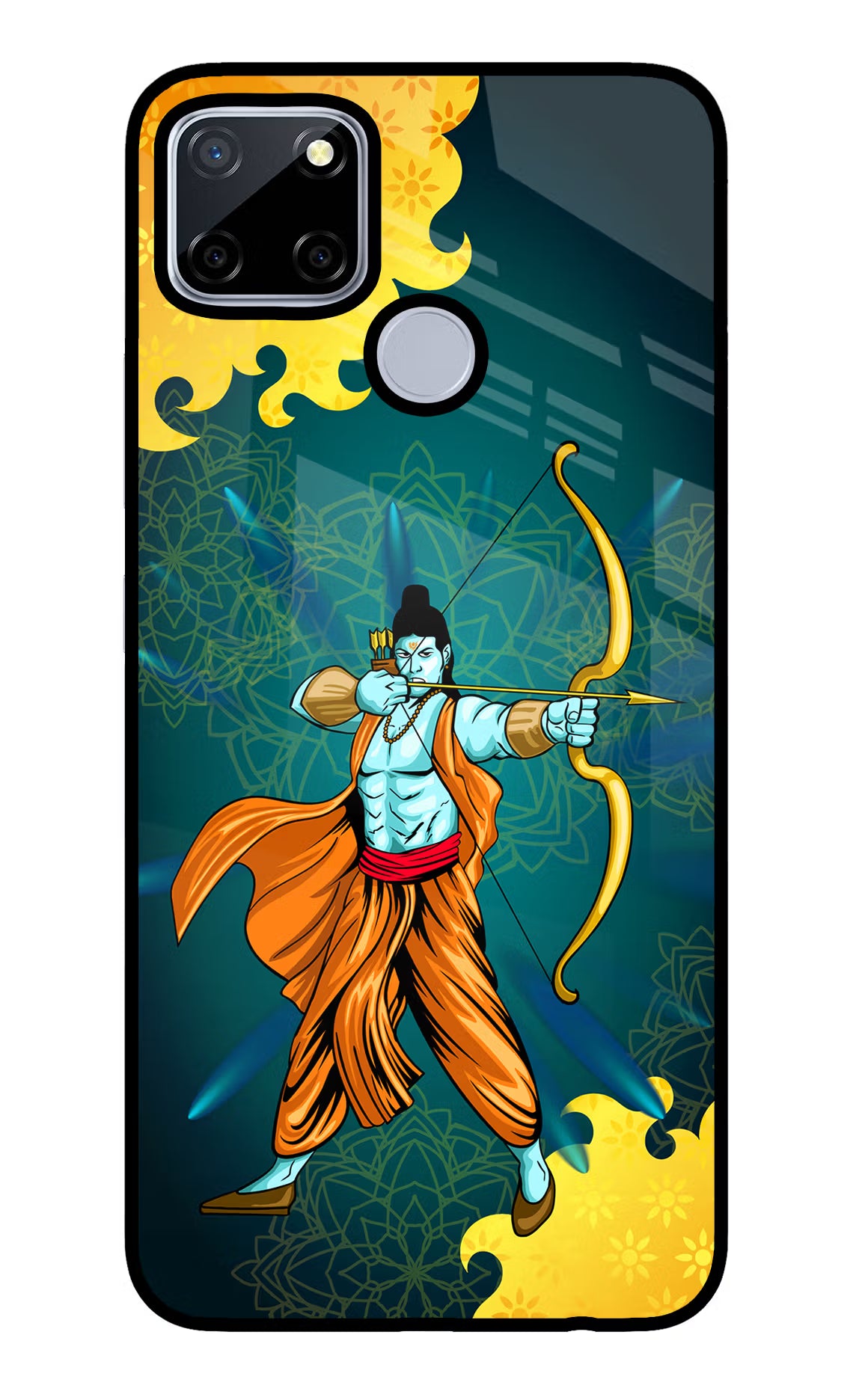 Lord Ram - 6 Realme C12/Narzo 20 Glass Case - Lord Ram - 6 Realme C12/Narzo 20 Glass Case Lord Ram - 6 Realme C12/Narzo 20 Glass Case