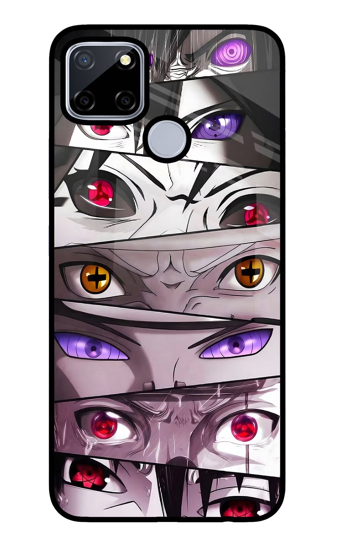 Naruto Anime Realme C12/Narzo 20 Glass Case - Naruto Anime Realme C12/Narzo 20 Glass Case Naruto Anime Realme C12/Narzo 20 Glass Case
