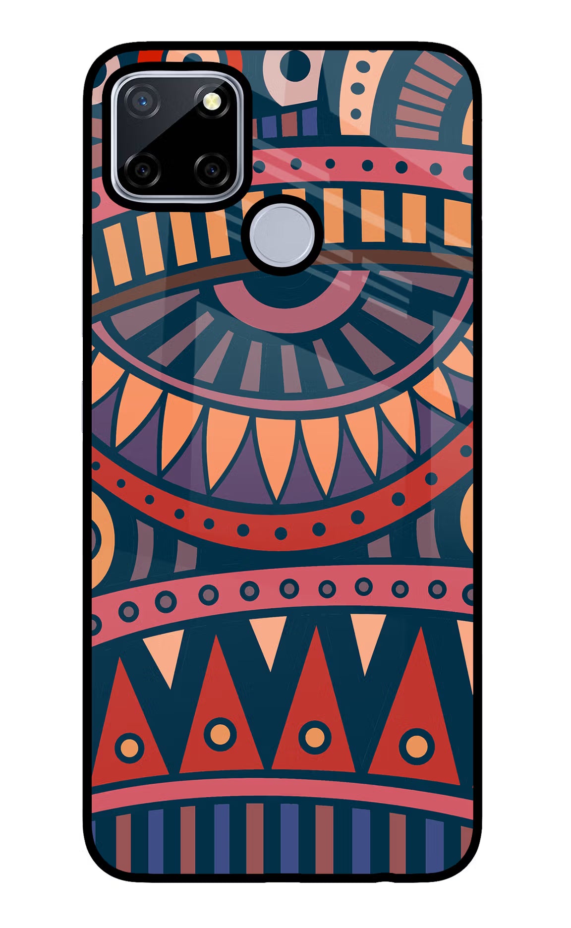 African Culture Design Realme C12/Narzo 20 Glass Case - African Culture Design Realme C12/Narzo 20 Glass Case African Culture Design Realme C12/Narzo 20 Glass Case
