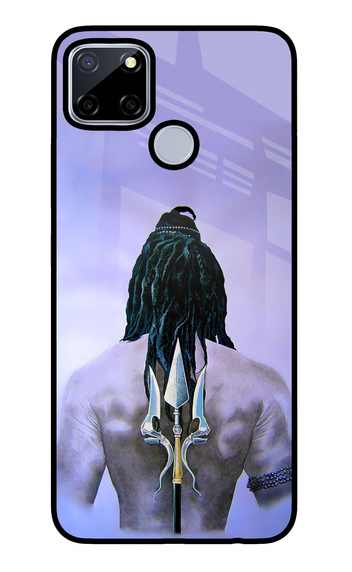 Shiva Realme C12/Narzo 20 Glass Case - Shiva Realme C12/Narzo 20 Glass Case Shiva Realme C12/Narzo 20 Glass Case