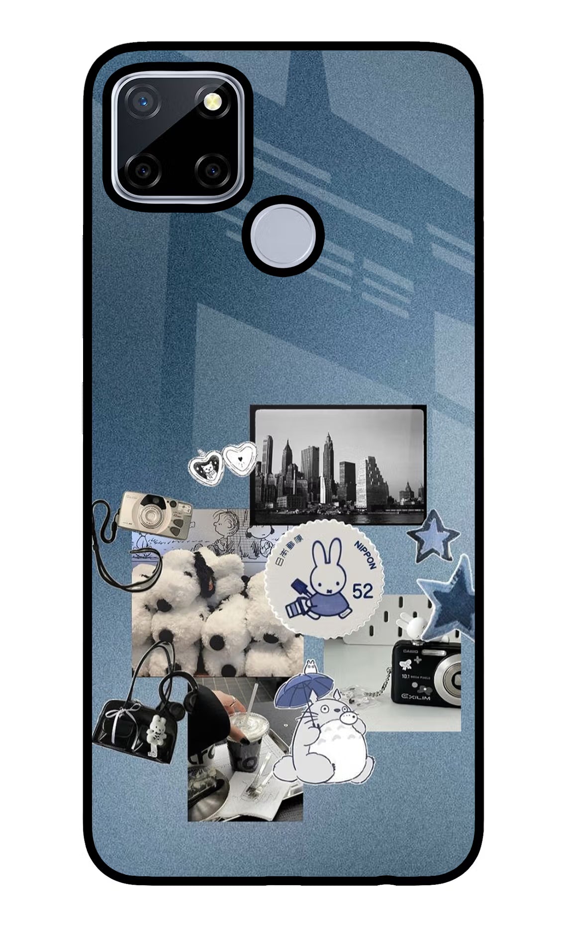 Miffy Realme C12/Narzo 20 Glass Case - Miffy Realme C12/Narzo 20 Glass Case Miffy Realme C12/Narzo 20 Glass Case