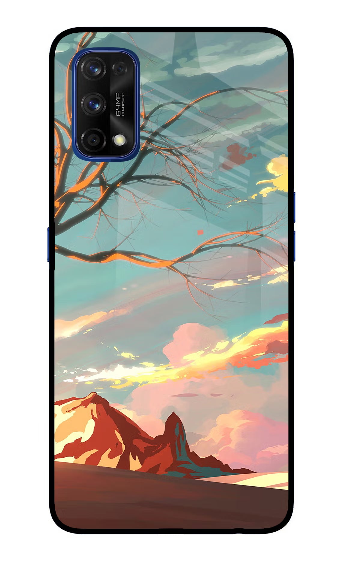Scenery Realme 7 Pro Glass Case - Scenery Realme 7 Pro Glass Case Scenery Realme 7 Pro Glass Case