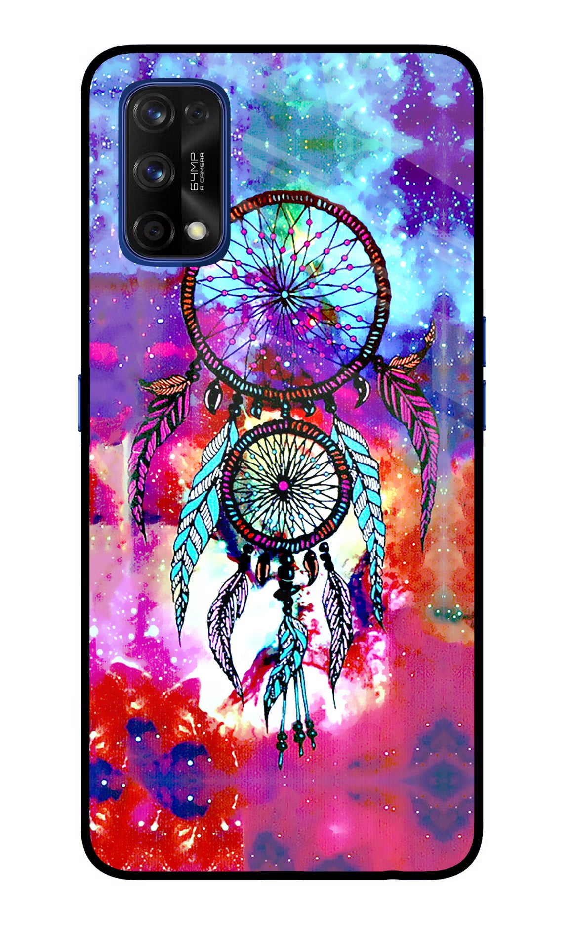 Dream Catcher Abstract Realme 7 Pro Glass Case - Dream Catcher Abstract Realme 7 Pro Glass Case Dream Catcher Abstract Realme 7 Pro Glass Case