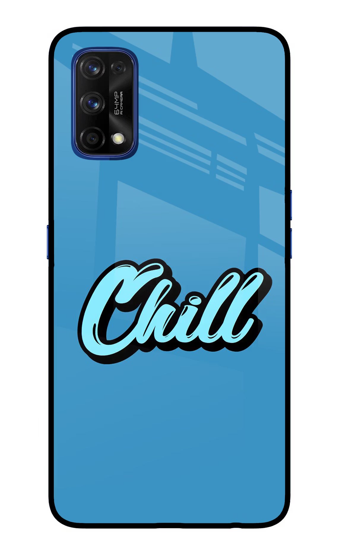 Chill Realme 7 Pro Back Cover - Chill Realme 7 Pro Glass Case Back Cover by Casekaro Chill Realme 7 Pro Glass Case Back Cover by Casekaro