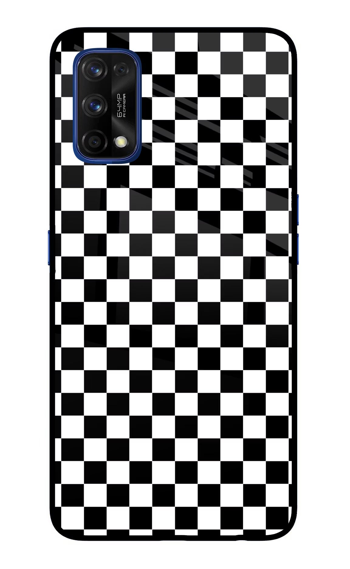 Chess Board Realme 7 Pro Back Cover - Chess Board Realme 7 Pro Glass Case Back Cover by Casekaro Chess Board Realme 7 Pro Glass Case Back Cover by Casekaro