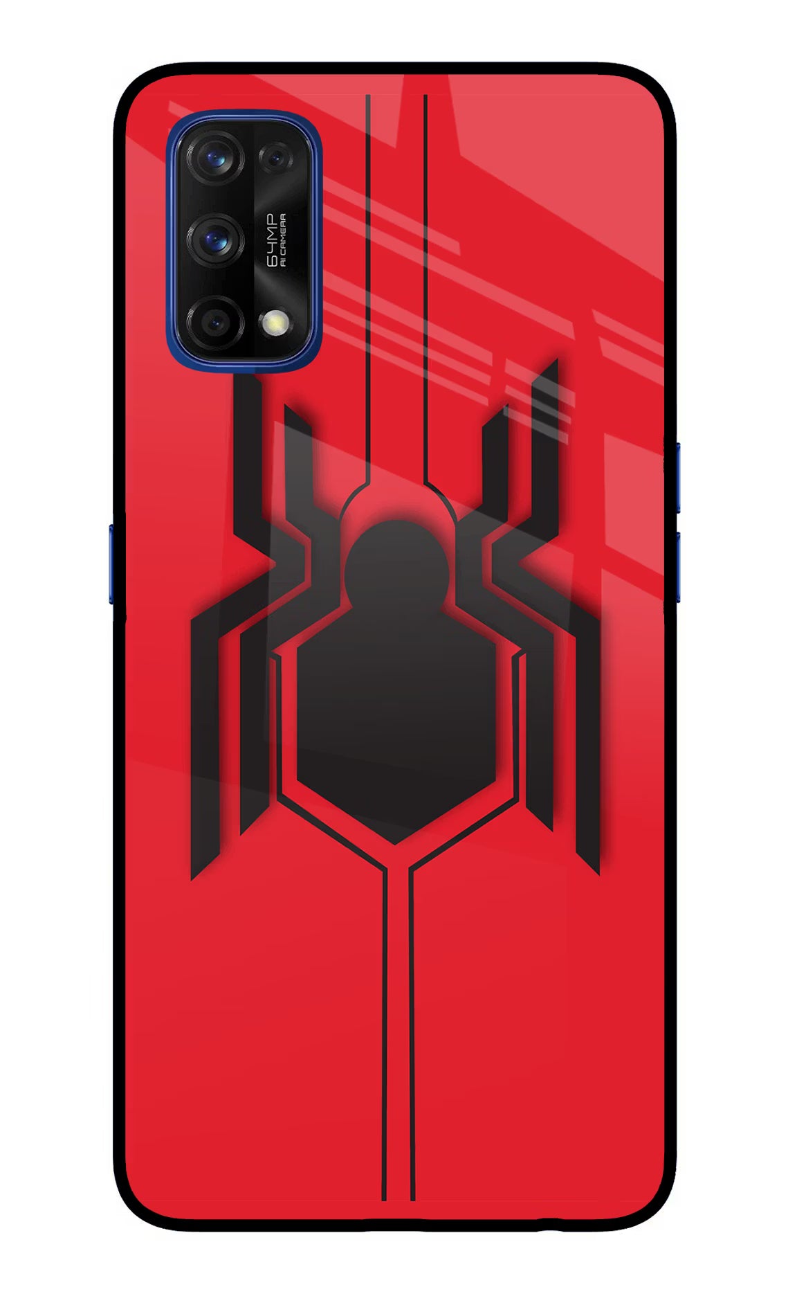 Spider Realme 7 Pro Glass Case - Spider Realme 7 Pro Glass Case Spider Realme 7 Pro Glass Case