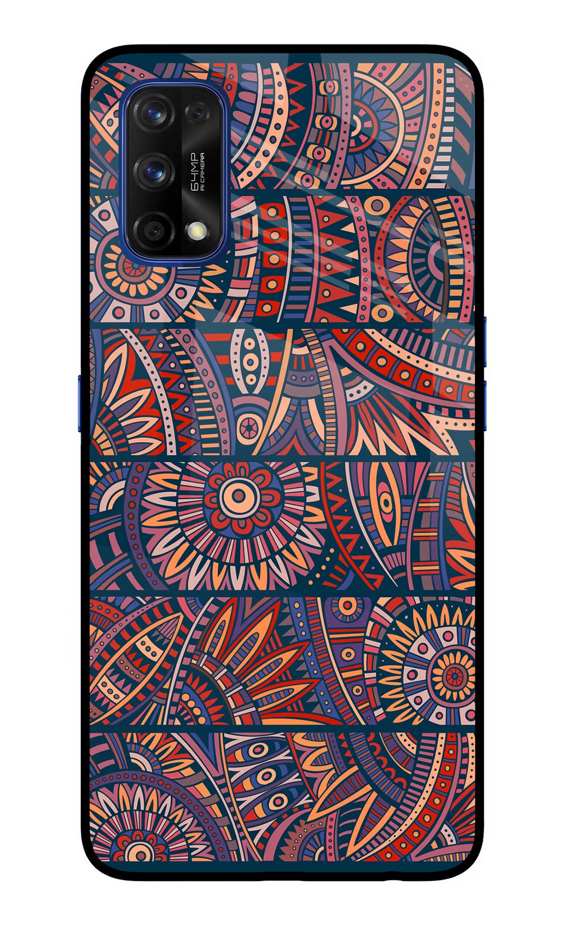 African Culture Design Realme 7 Pro Glass Case - African Culture Design Realme 7 Pro Glass Case African Culture Design Realme 7 Pro Glass Case
