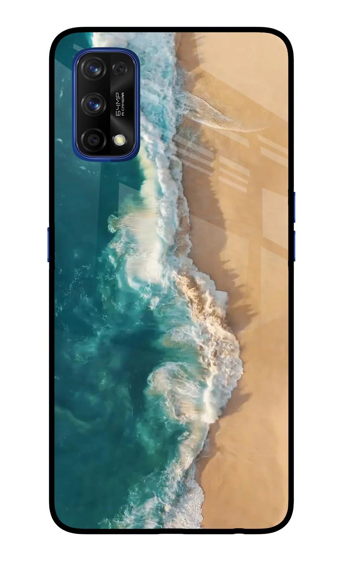 Ocean Beach Realme 7 Pro Glass Case - Ocean Beach Realme 7 Pro Glass Case Ocean Beach Realme 7 Pro Glass Case