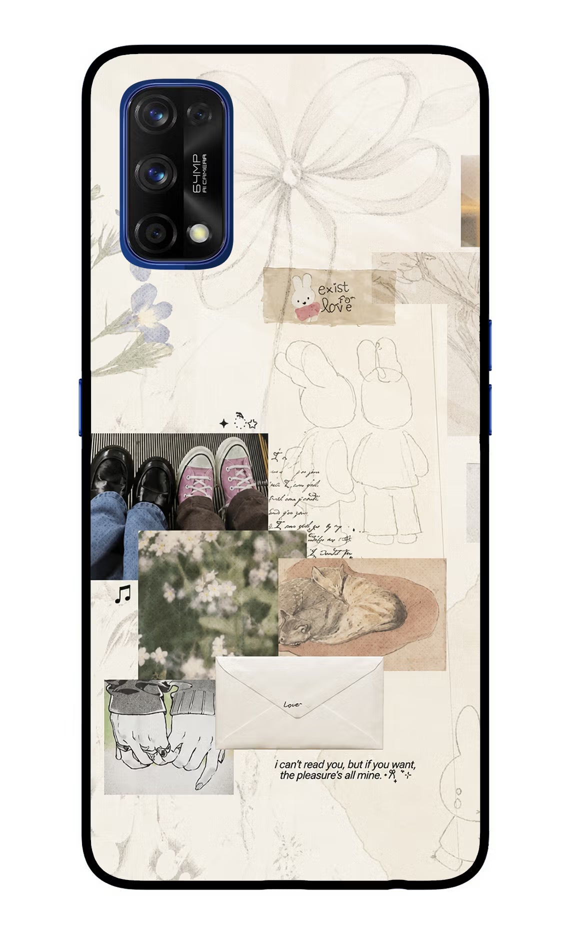 Soft Aesthetic Realme 7 Pro Glass Case - Soft Aesthetic Realme 7 Pro Glass Case Soft Aesthetic Realme 7 Pro Glass Case