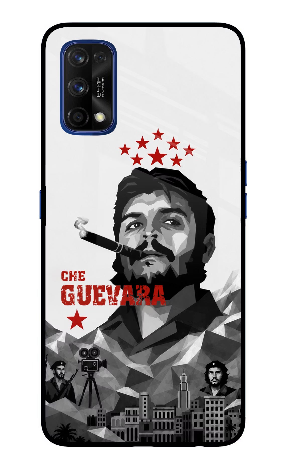 Che Guevara Iconic Realme 7 Pro Glass Case - Che Guevara Iconic Realme 7 Pro Glass Case Che Guevara Iconic Realme 7 Pro Glass Case