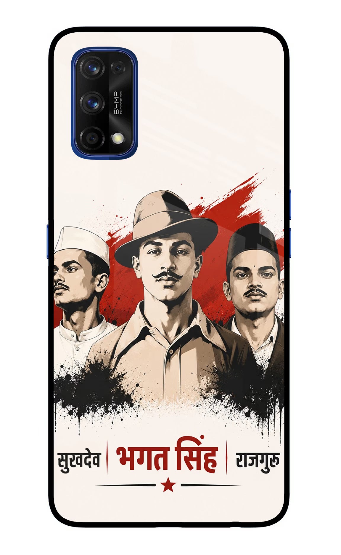 Sardar Patel Iron Will Realme 7 Pro Glass Case - Sardar Patel Iron Will Realme 7 Pro Glass Case Sardar Patel Iron Will Realme 7 Pro Glass Case