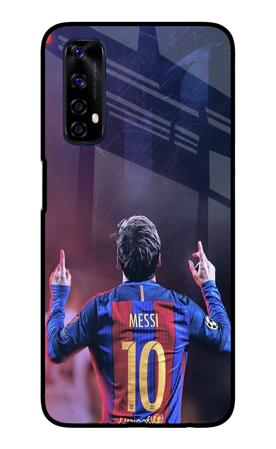 Messi Realme 7/Narzo 20 Pro Glass Case - Messi Realme 7/Narzo 20 Pro Glass Case Messi Realme 7/Narzo 20 Pro Glass Case
