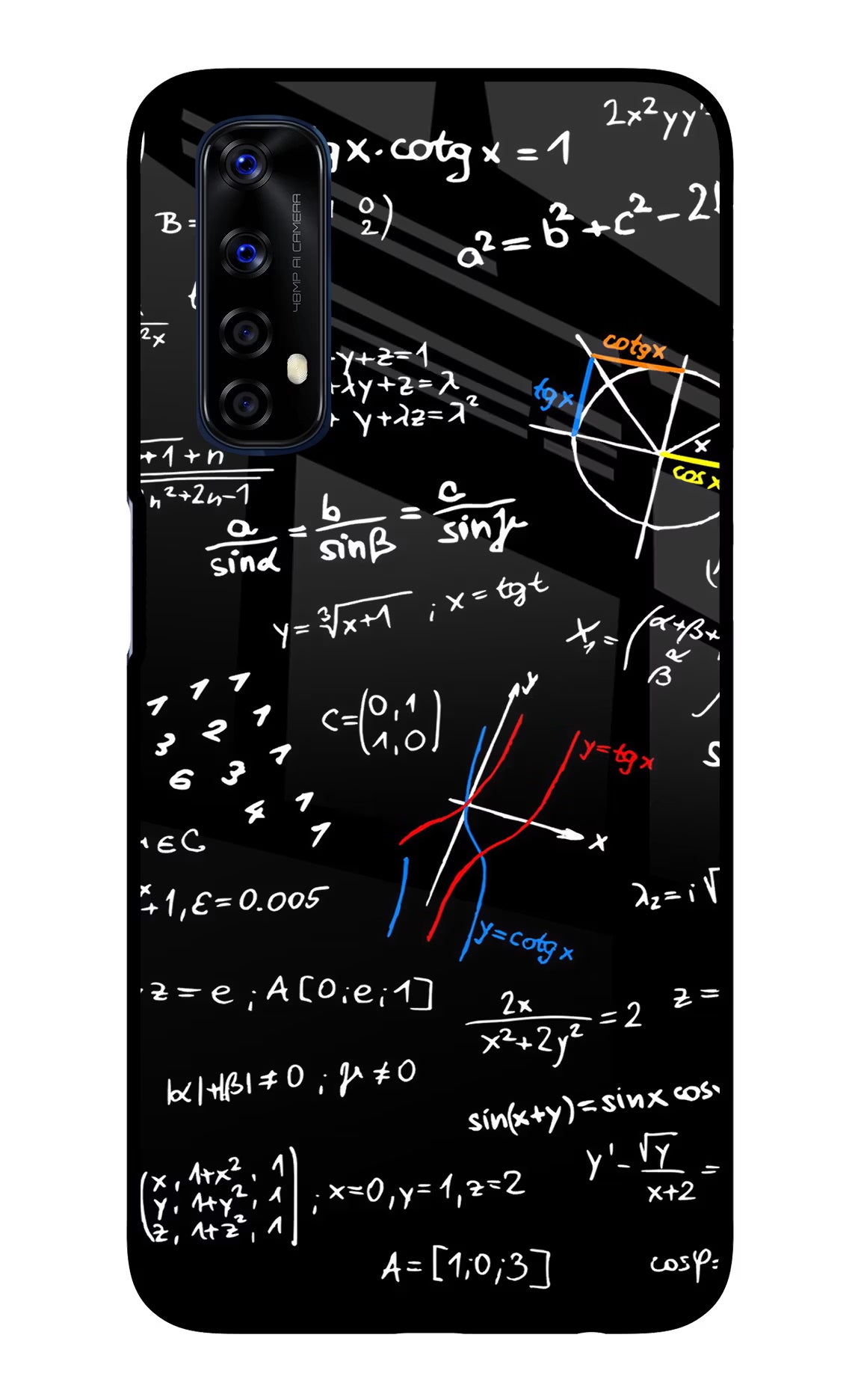 Mathematics Formula Realme 7/Narzo 20 Pro Glass Case - Mathematics Formula Realme 7/Narzo 20 Pro Glass Case Mathematics Formula Realme 7/Narzo 20 Pro Glass Case