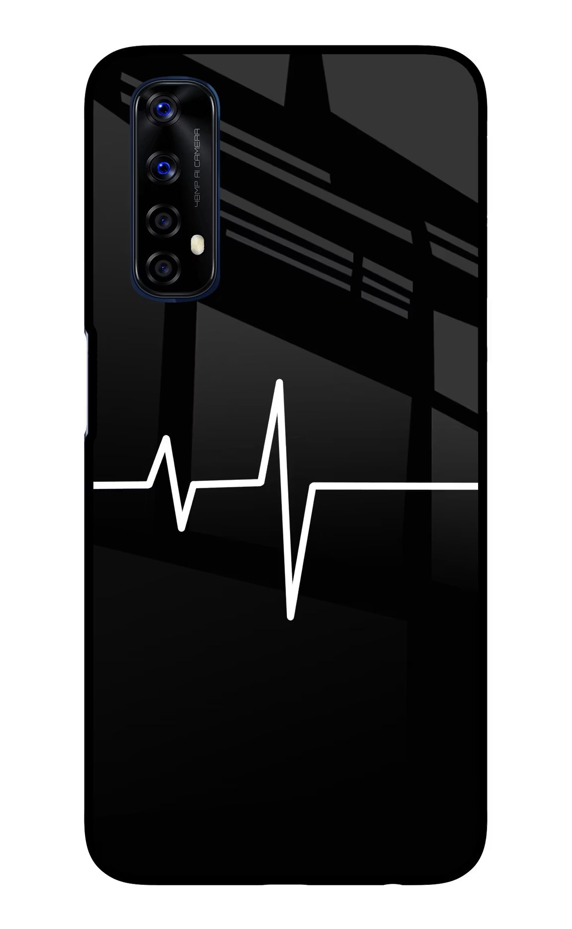 Heart Beats Realme 7/Narzo 20 Pro Glass Case - Heart Beats Realme 7/Narzo 20 Pro Glass Case Heart Beats Realme 7/Narzo 20 Pro Glass Case