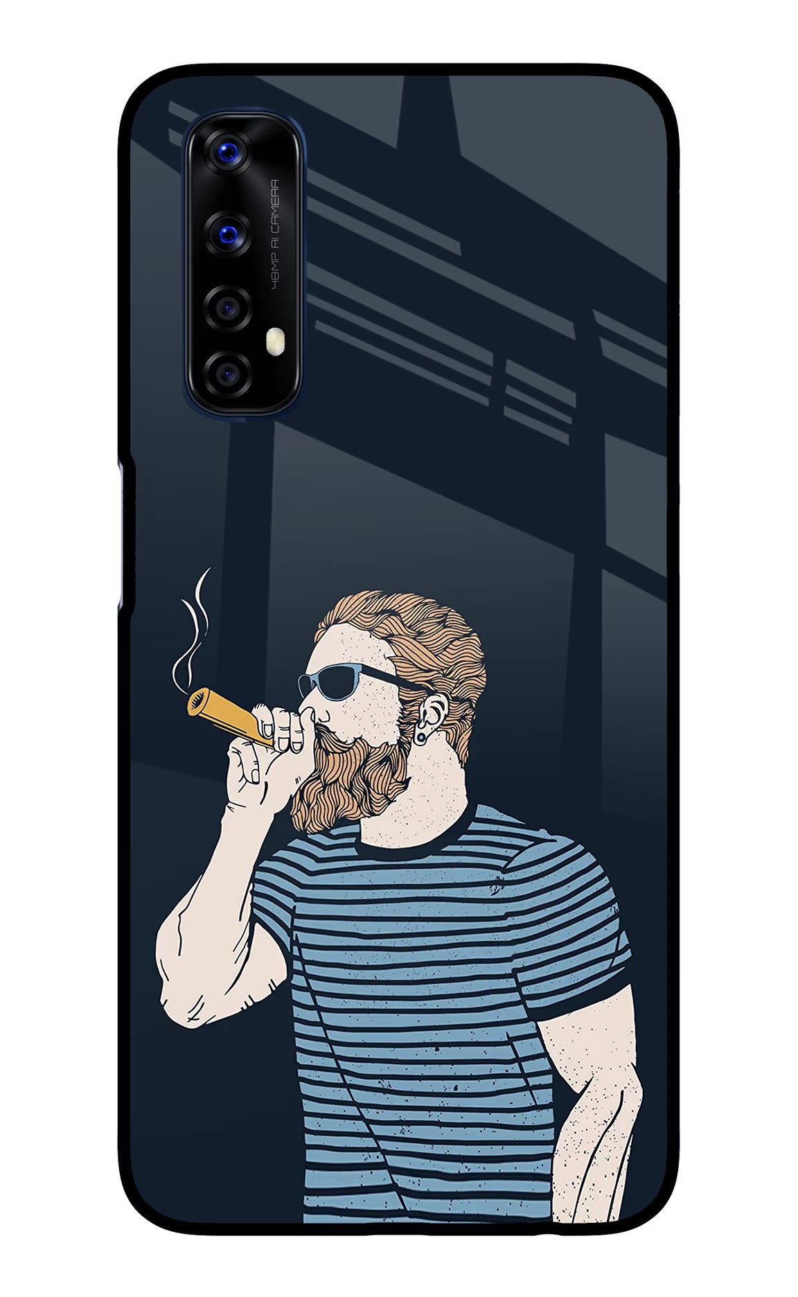 Smoking Realme 7/Narzo 20 Pro Glass Case - Smoking Realme 7/Narzo 20 Pro Glass Case Smoking Realme 7/Narzo 20 Pro Glass Case