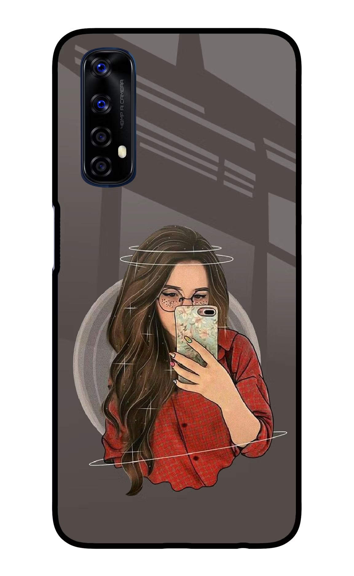 Selfie Queen Realme 7/Narzo 20 Pro Glass Case - Selfie Queen Realme 7/Narzo 20 Pro Glass Case Selfie Queen Realme 7/Narzo 20 Pro Glass Case
