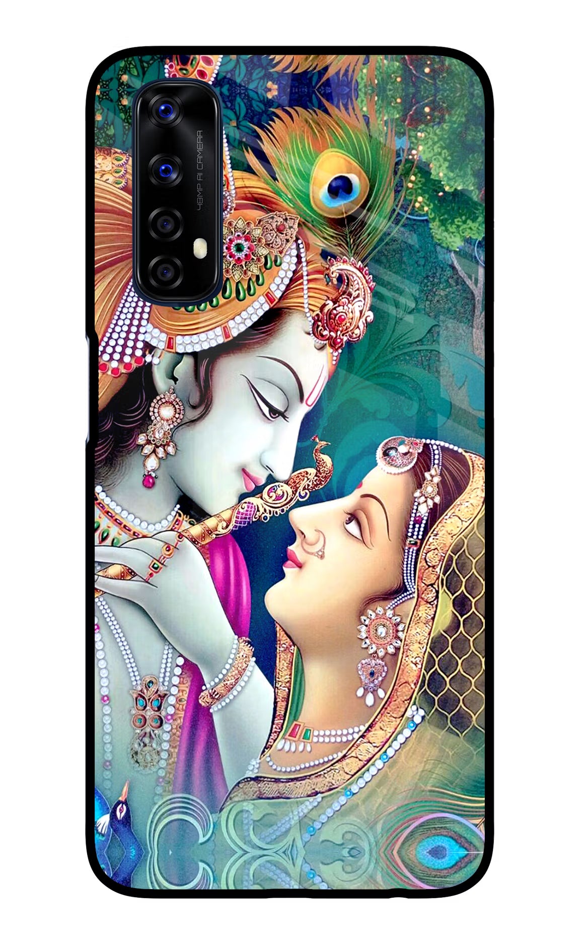 Lord Radha Krishna Realme 7/Narzo 20 Pro Glass Case - Lord Radha Krishna Realme 7/Narzo 20 Pro Glass Case Lord Radha Krishna Realme 7/Narzo 20 Pro Glass Case