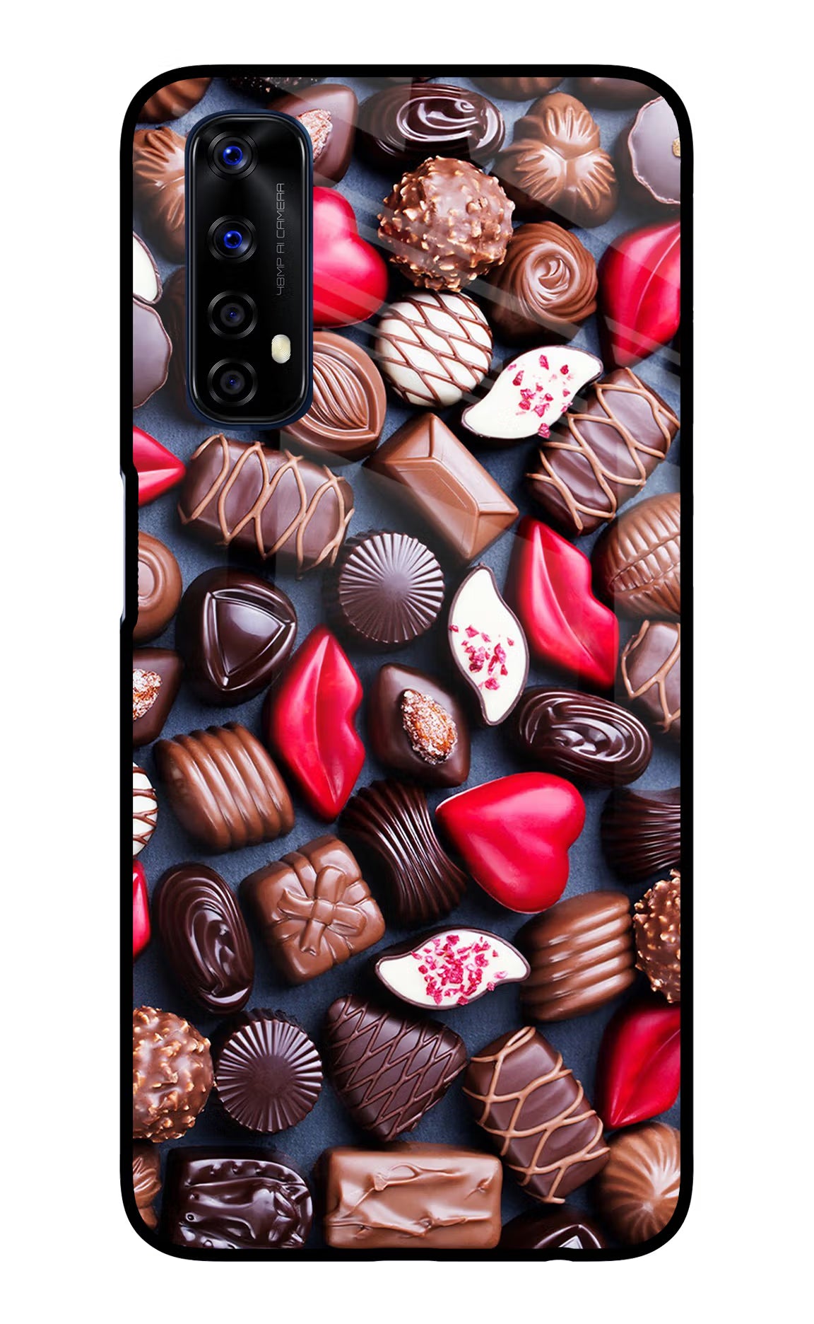 Chocolates Realme 7/Narzo 20 Pro Glass Case - Chocolates Realme 7/Narzo 20 Pro Glass Case Chocolates Realme 7/Narzo 20 Pro Glass Case