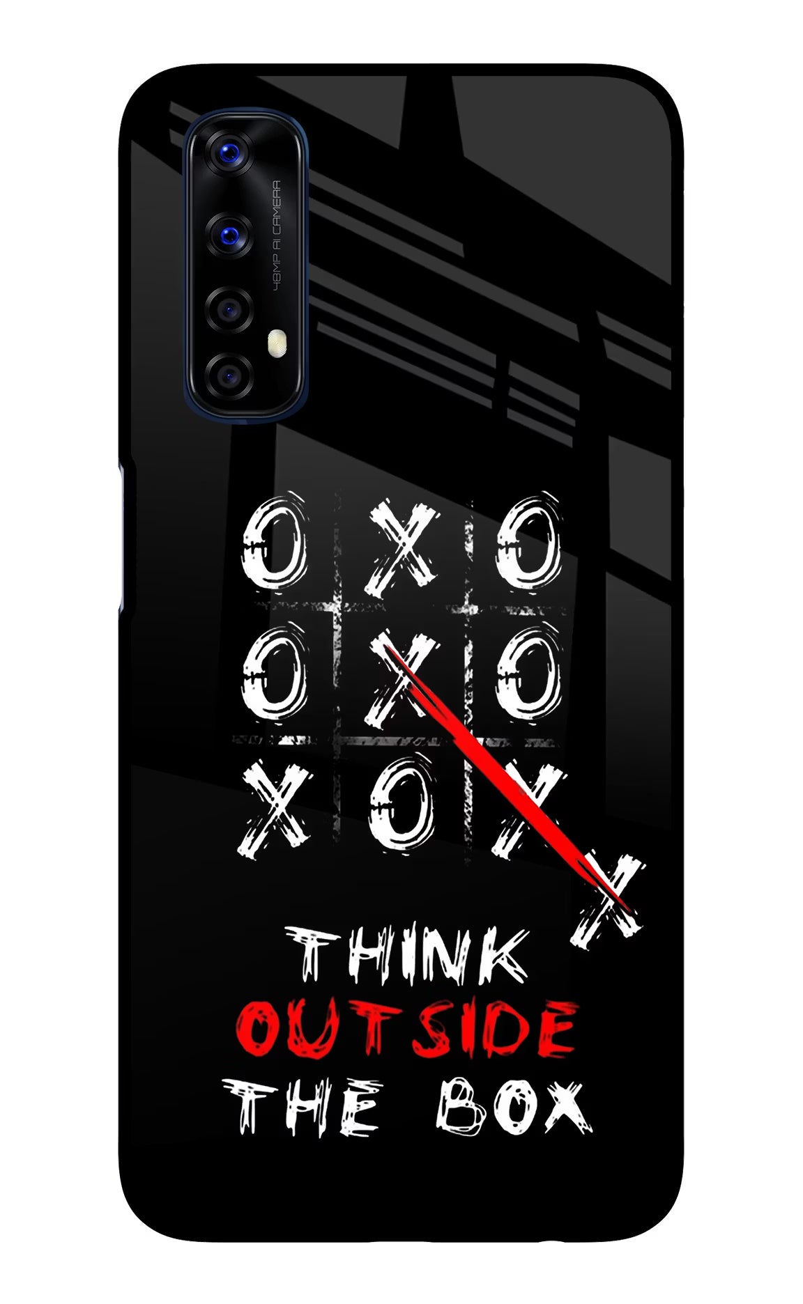 Think out of the BOX Realme 7/Narzo 20 Pro Glass Case - Think out of the BOX Realme 7/Narzo 20 Pro Glass Case Think out of the BOX Realme 7/Narzo 20 Pro Glass Case