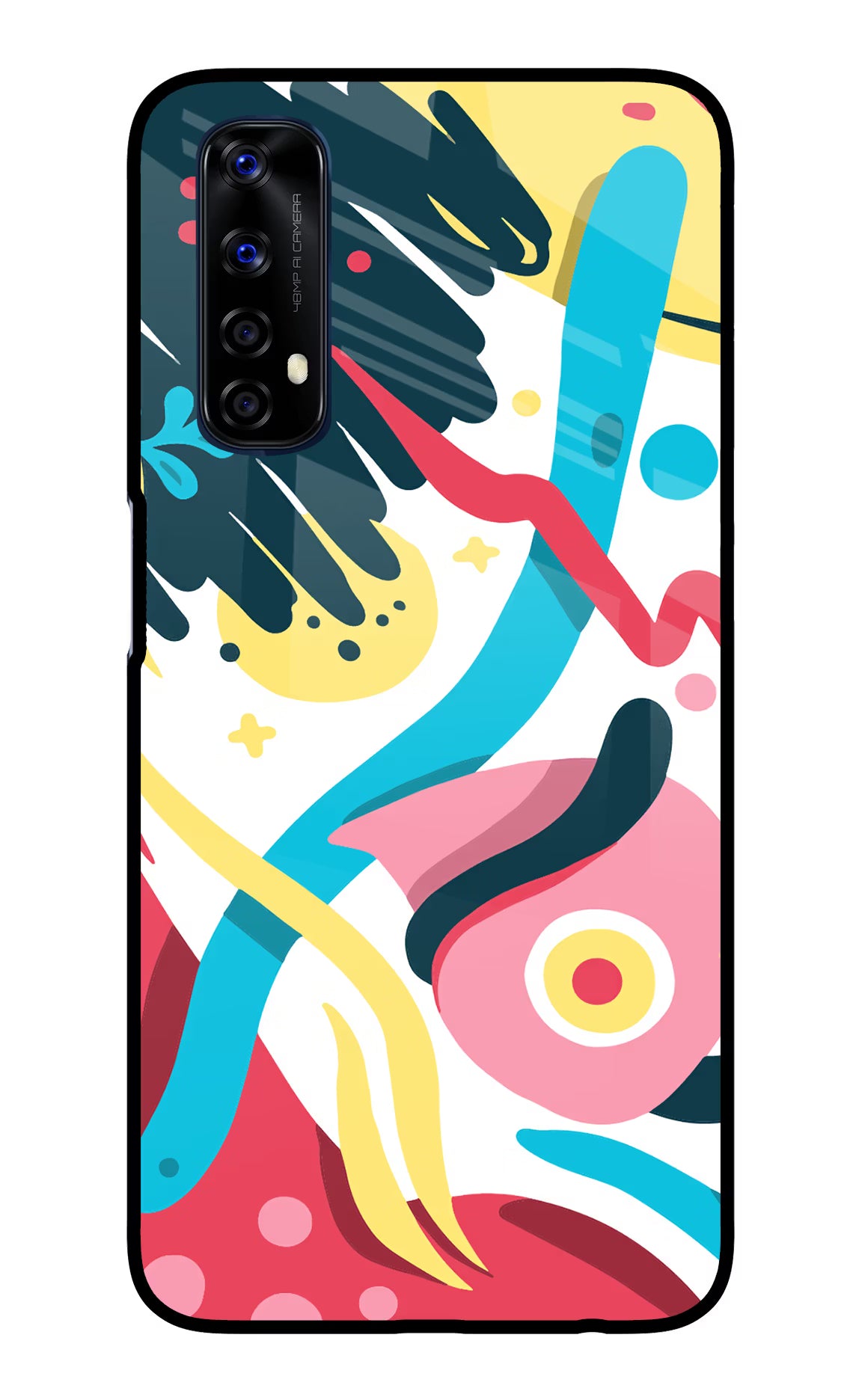 Trippy Realme 7/Narzo 20 Pro Glass Case - Trippy Realme 7/Narzo 20 Pro Glass Case Trippy Realme 7/Narzo 20 Pro Glass Case