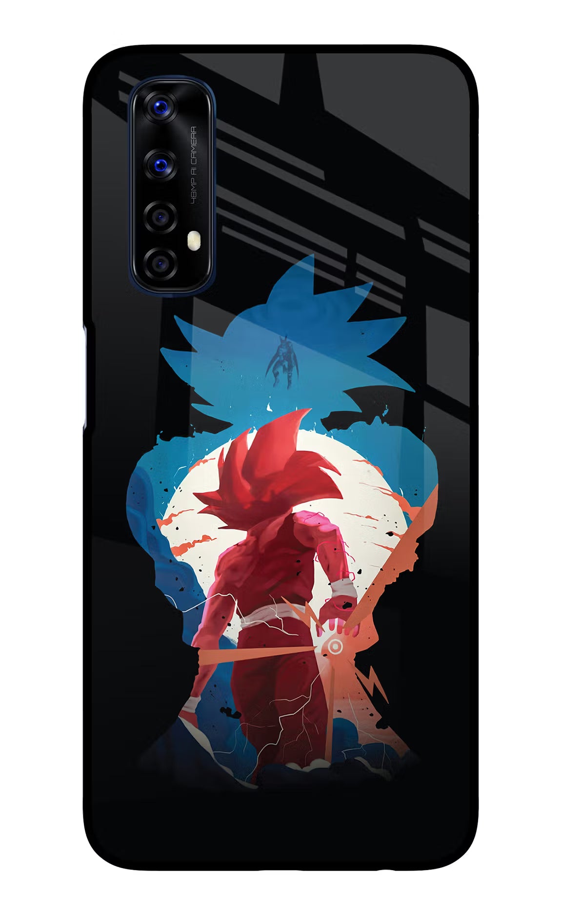 Goku Realme 7/Narzo 20 Pro Glass Case - Goku Realme 7/Narzo 20 Pro Glass Case Goku Realme 7/Narzo 20 Pro Glass Case