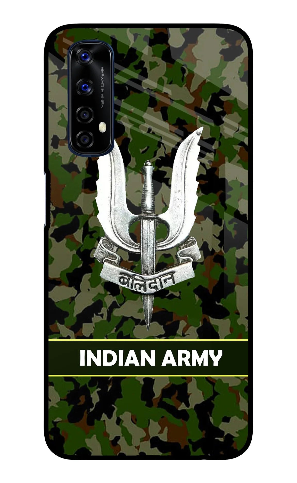 Balidan Indian Logo Realme 7/Narzo 20 Pro Glass Case - Balidan Indian Logo Realme 7/Narzo 20 Pro Glass Case Balidan Indian Logo Realme 7/Narzo 20 Pro Glass Case