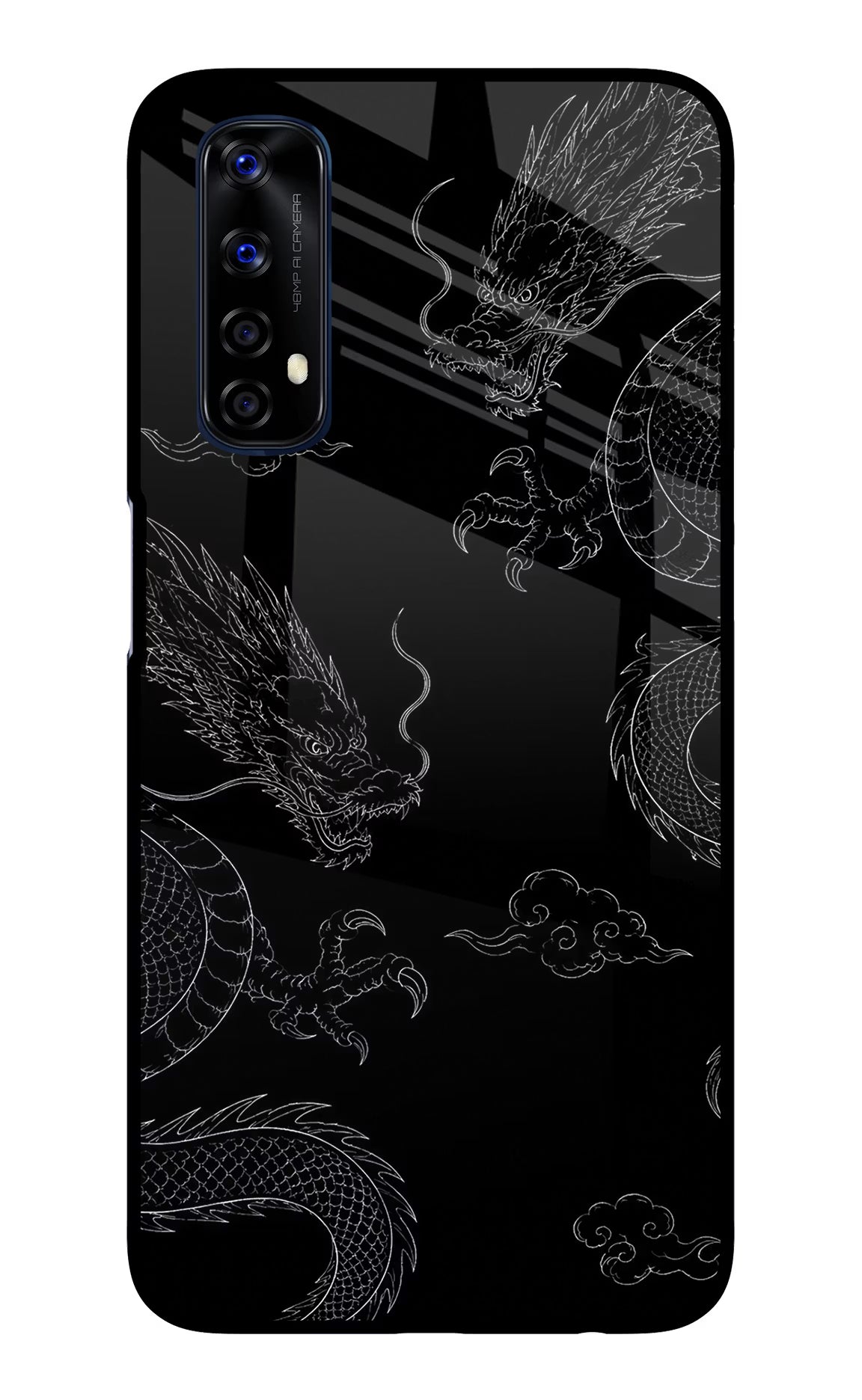 Twin Dragons Realme 7/Narzo 20 Pro Glass Case - Twin Dragons Realme 7/Narzo 20 Pro Glass Case Twin Dragons Realme 7/Narzo 20 Pro Glass Case