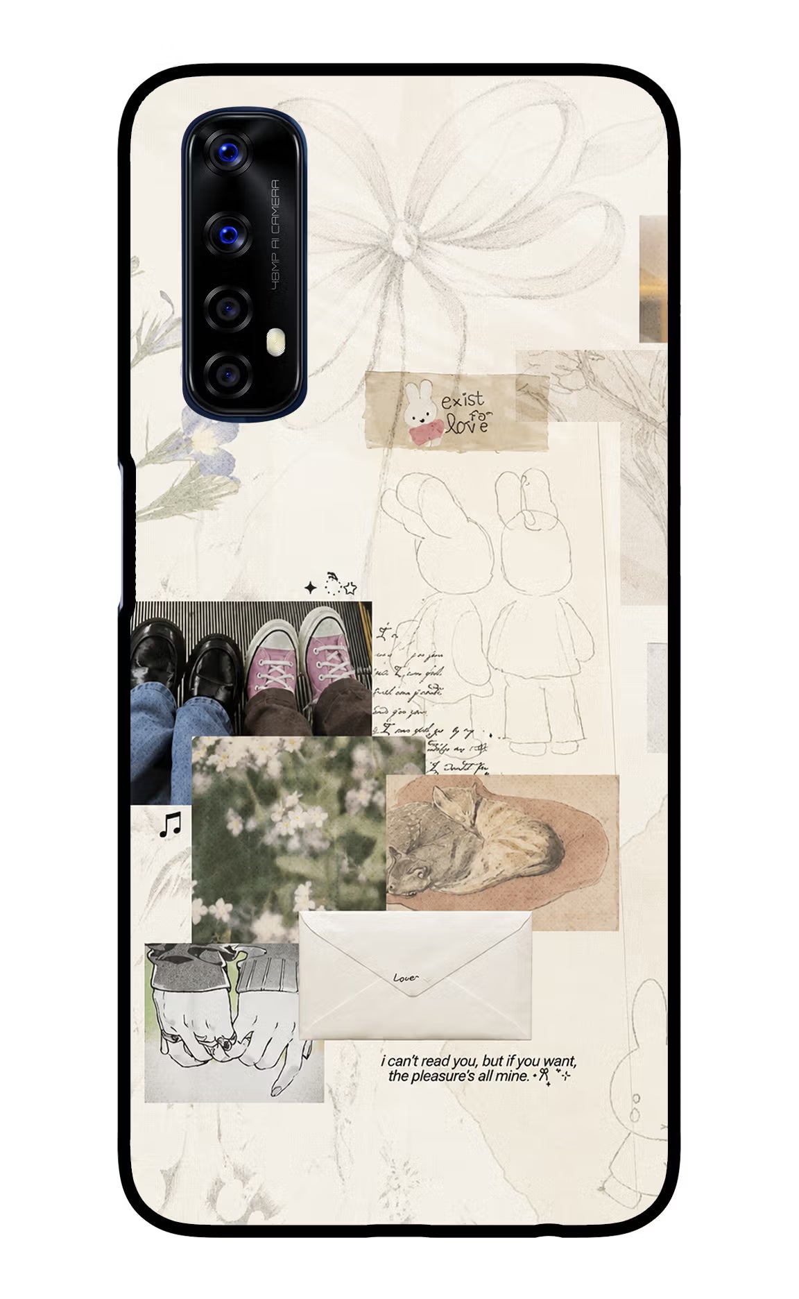 Soft Aesthetic Realme 7/Narzo 20 Pro Glass Case - Soft Aesthetic Realme 7/Narzo 20 Pro Glass Case Soft Aesthetic Realme 7/Narzo 20 Pro Glass Case