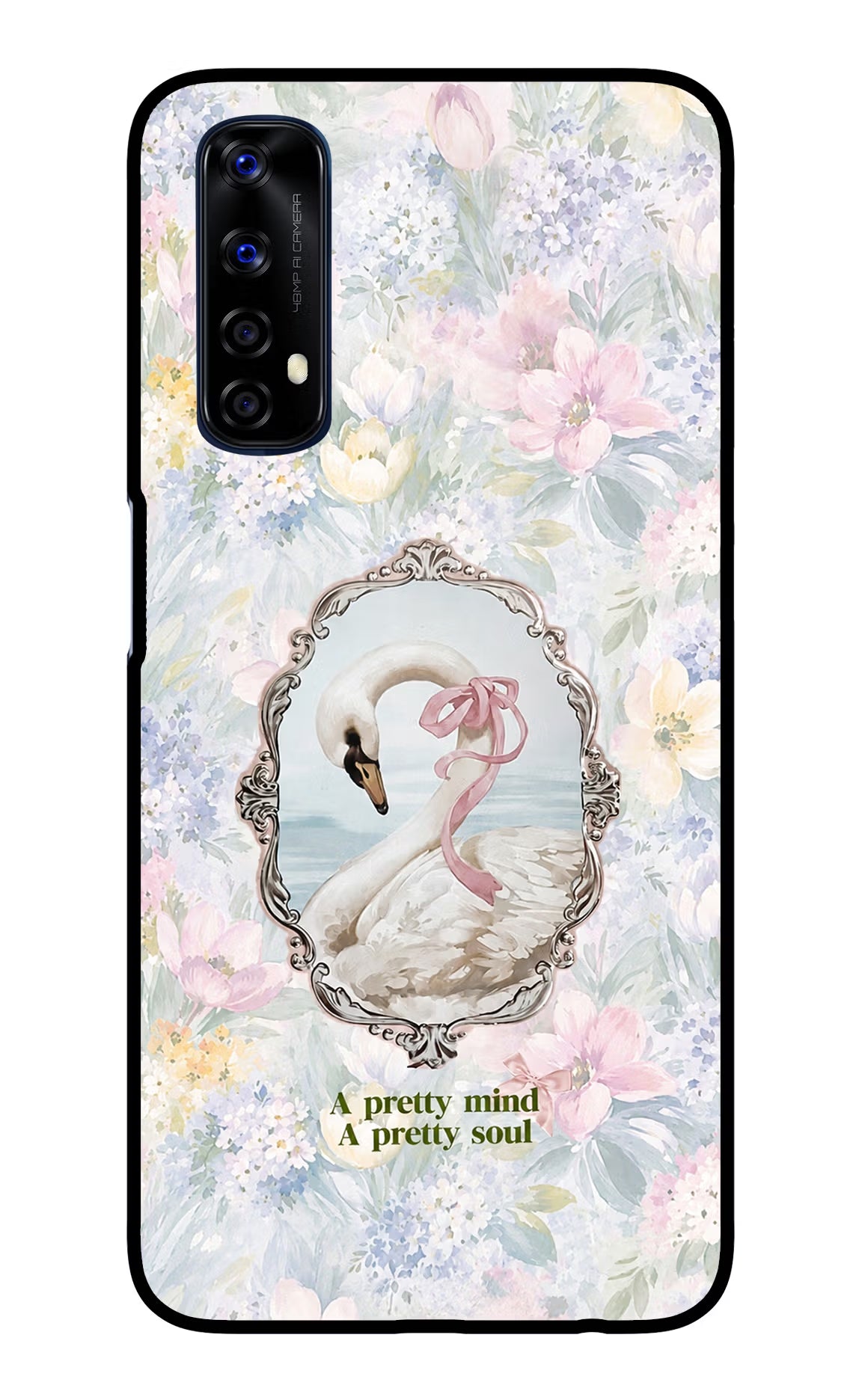 Pretty Mind Pretty Soul Realme 7/Narzo 20 Pro Glass Case - Pretty Mind Pretty Soul Realme 7/Narzo 20 Pro Glass Case Pretty Mind Pretty Soul Realme 7/Narzo 20 Pro Glass Case