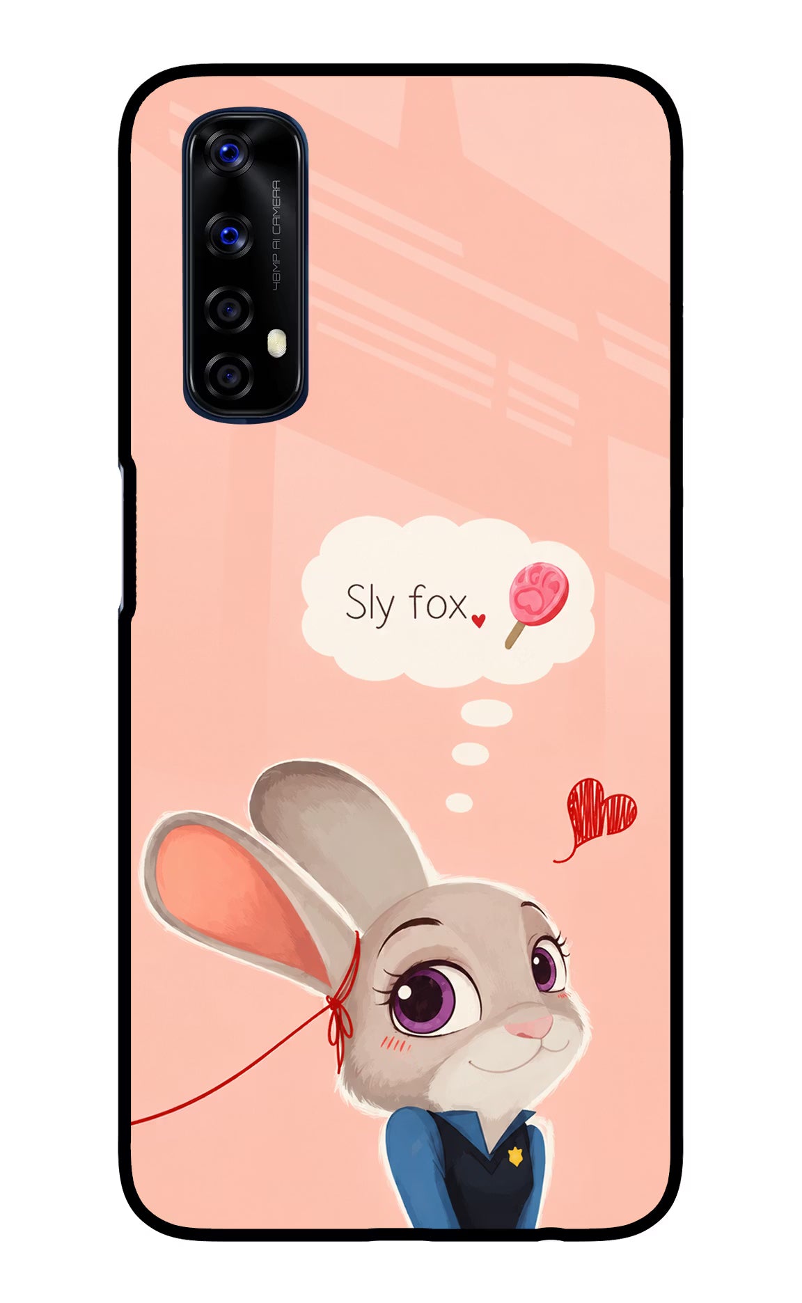 Judy Charm Realme 7/Narzo 20 Pro Glass Case - Judy Charm Realme 7/Narzo 20 Pro Glass Case Judy Charm Realme 7/Narzo 20 Pro Glass Case