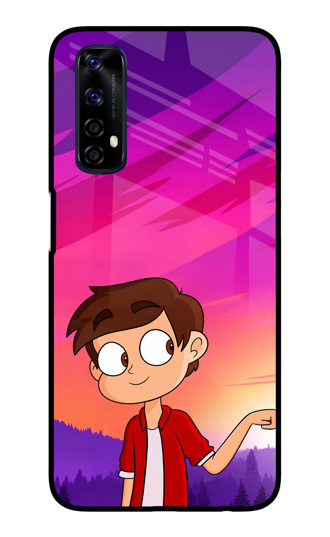 Marco Sunset Realme 7/Narzo 20 Pro Glass Case - Marco Sunset Realme 7/Narzo 20 Pro Glass Case Marco Sunset Realme 7/Narzo 20 Pro Glass Case