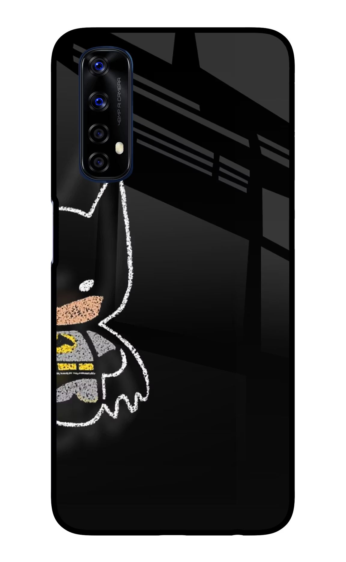 Bat Kitty Realme 7/Narzo 20 Pro Glass Case - Bat Kitty Realme 7/Narzo 20 Pro Glass Case Bat Kitty Realme 7/Narzo 20 Pro Glass Case