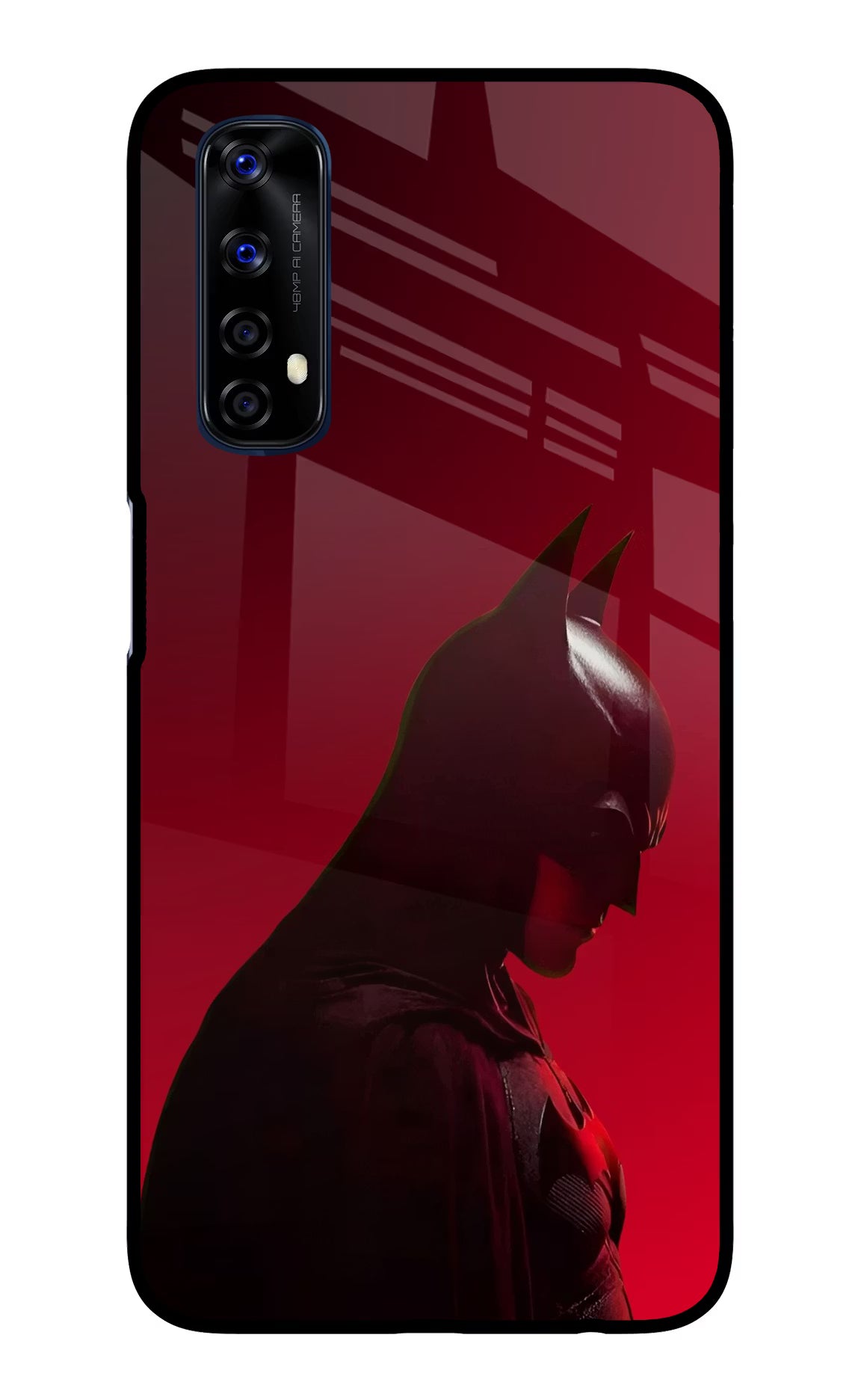 Dark Knight Realme 7/Narzo 20 Pro Glass Case - Dark Knight Realme 7/Narzo 20 Pro Glass Case Dark Knight Realme 7/Narzo 20 Pro Glass Case
