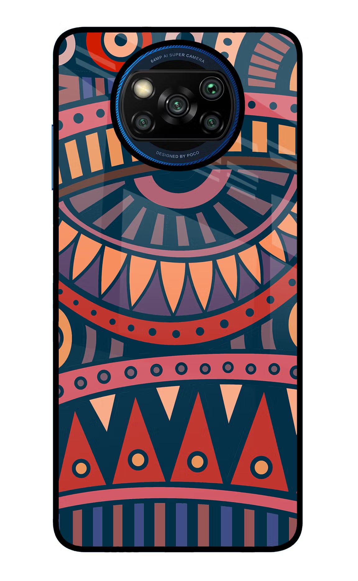 African Culture Design Poco X3/X3 Pro Glass Case - African Culture Design Poco X3/X3 Pro Glass Case African Culture Design Poco X3/X3 Pro Glass Case