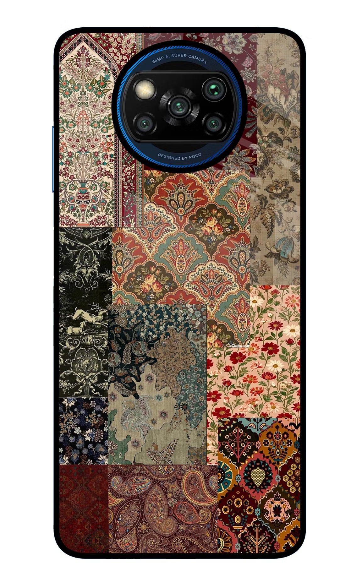 Desi Print Poco X3/X3 Pro Glass Case - Desi Print Poco X3/X3 Pro Glass Case Desi Print Poco X3/X3 Pro Glass Case