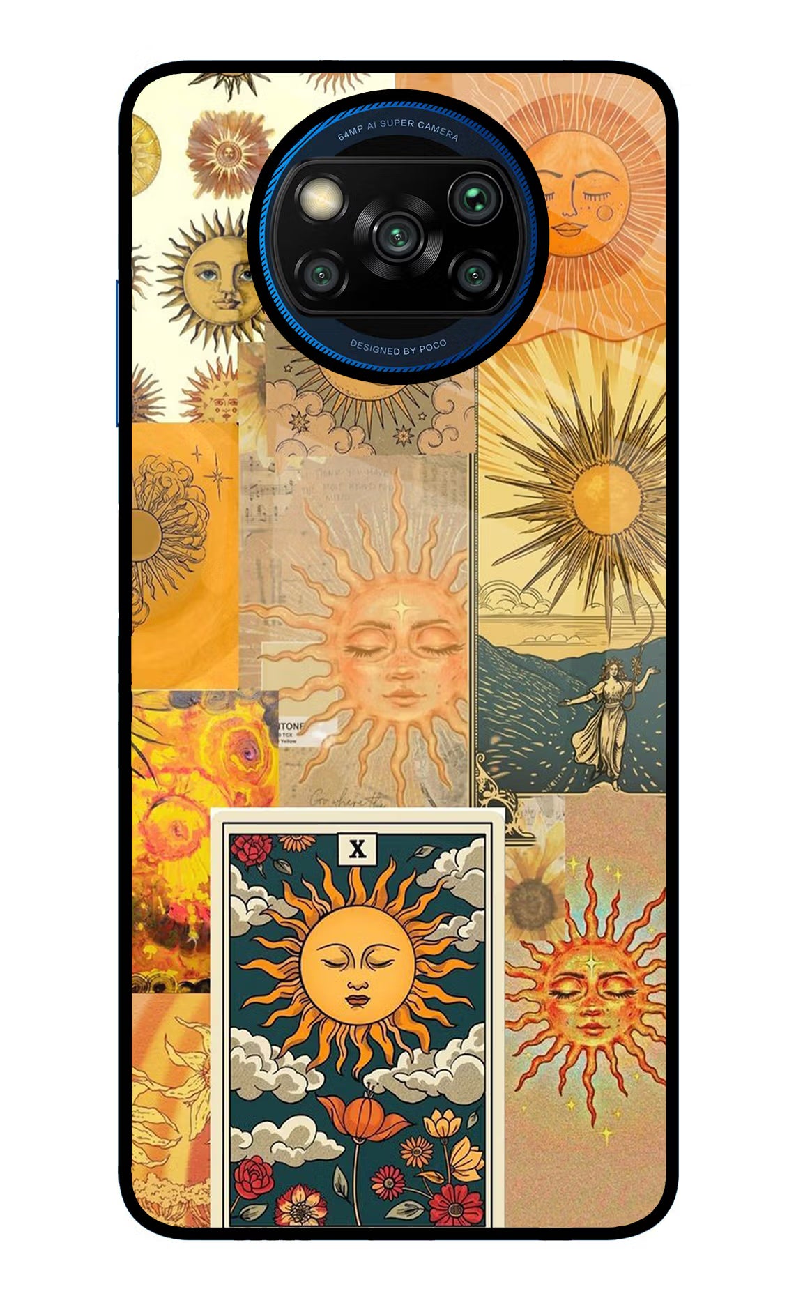 Sun Poco X3/X3 Pro Glass Case - Sun Poco X3/X3 Pro Glass Case Sun Poco X3/X3 Pro Glass Case