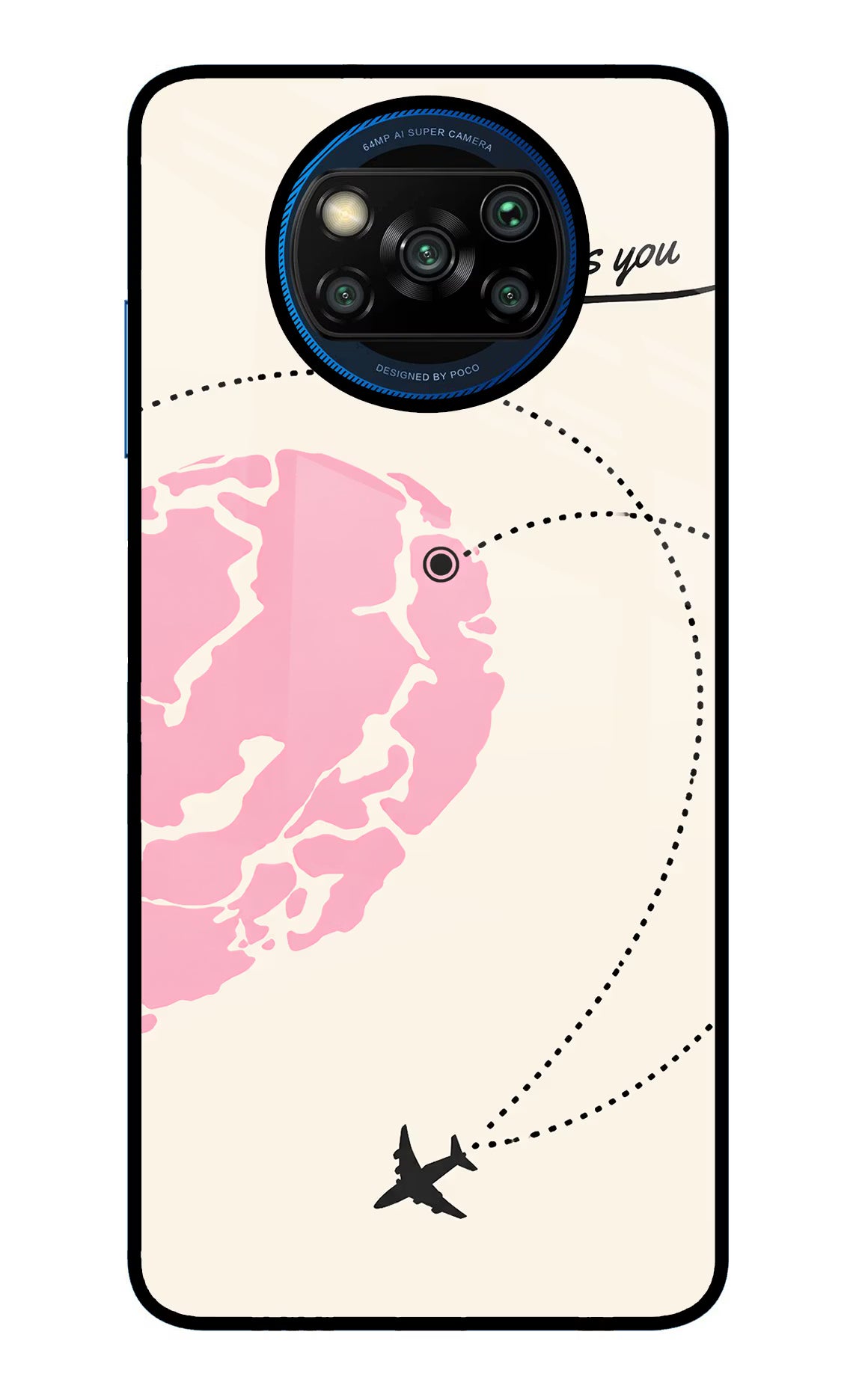 Miss Orbit Poco X3/X3 Pro Glass Case - Miss Orbit Poco X3/X3 Pro Glass Case Miss Orbit Poco X3/X3 Pro Glass Case