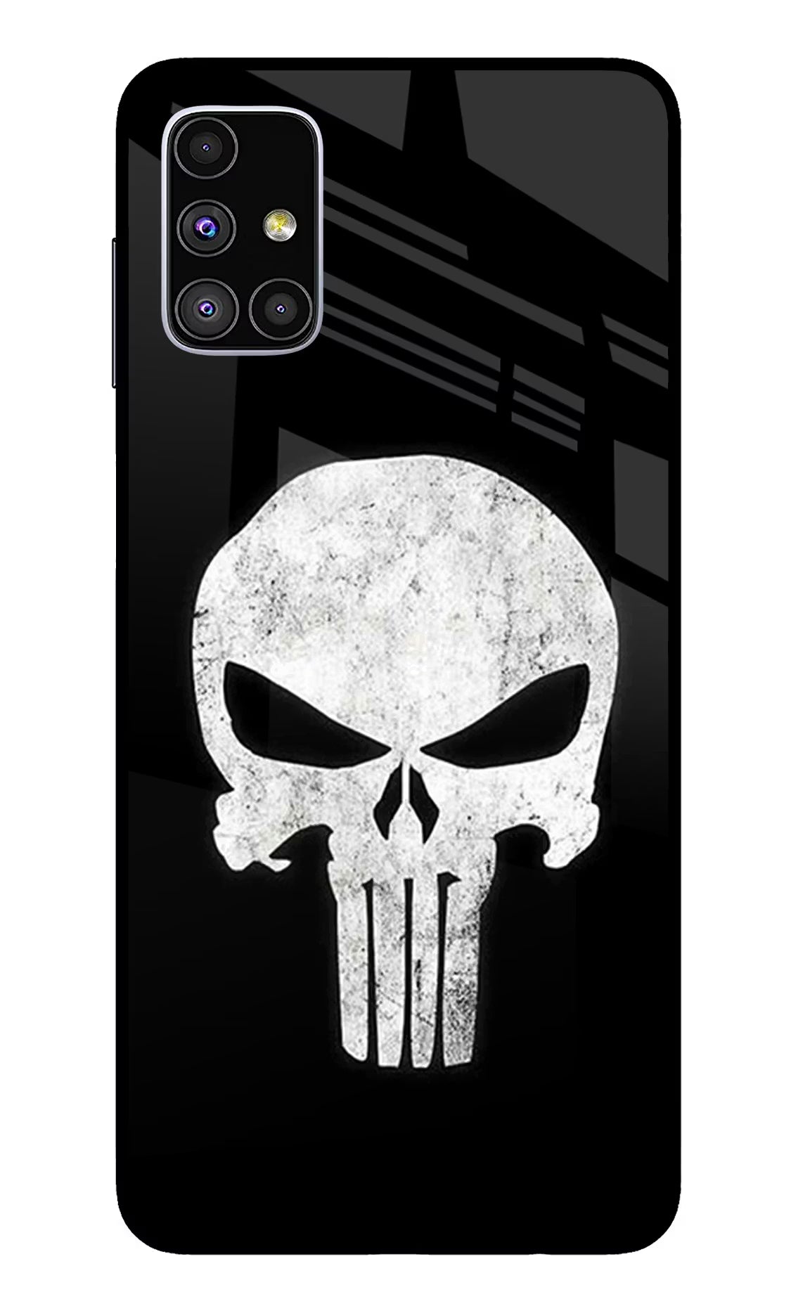 Punisher Skull Samsung M51 Glass Case - Punisher Skull Samsung M51 Glass Case Punisher Skull Samsung M51 Glass Case
