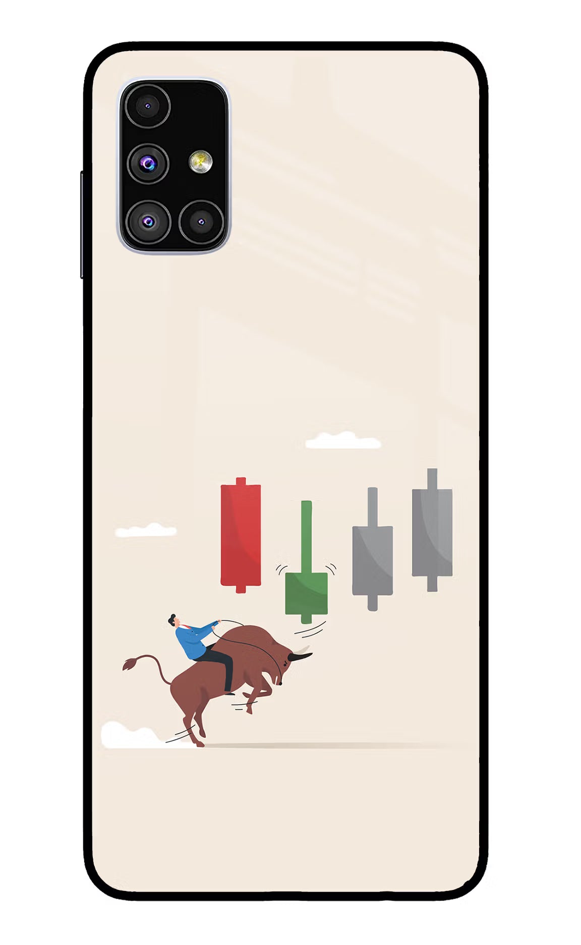 Bull Trading Momentum Samsung M51 Glass Case - Bull Trading Momentum Samsung M51 Glass Case Bull Trading Momentum Samsung M51 Glass Case