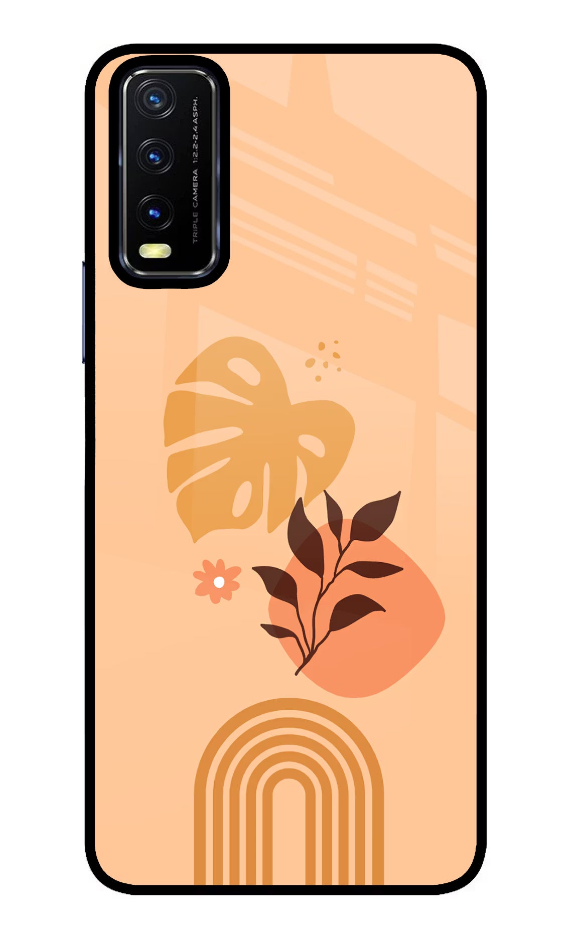 Bohemian Art Vivo Y20/Y20i Glass Case - Bohemian Art Vivo Y20/Y20i Glass Case Bohemian Art Vivo Y20/Y20i Glass Case