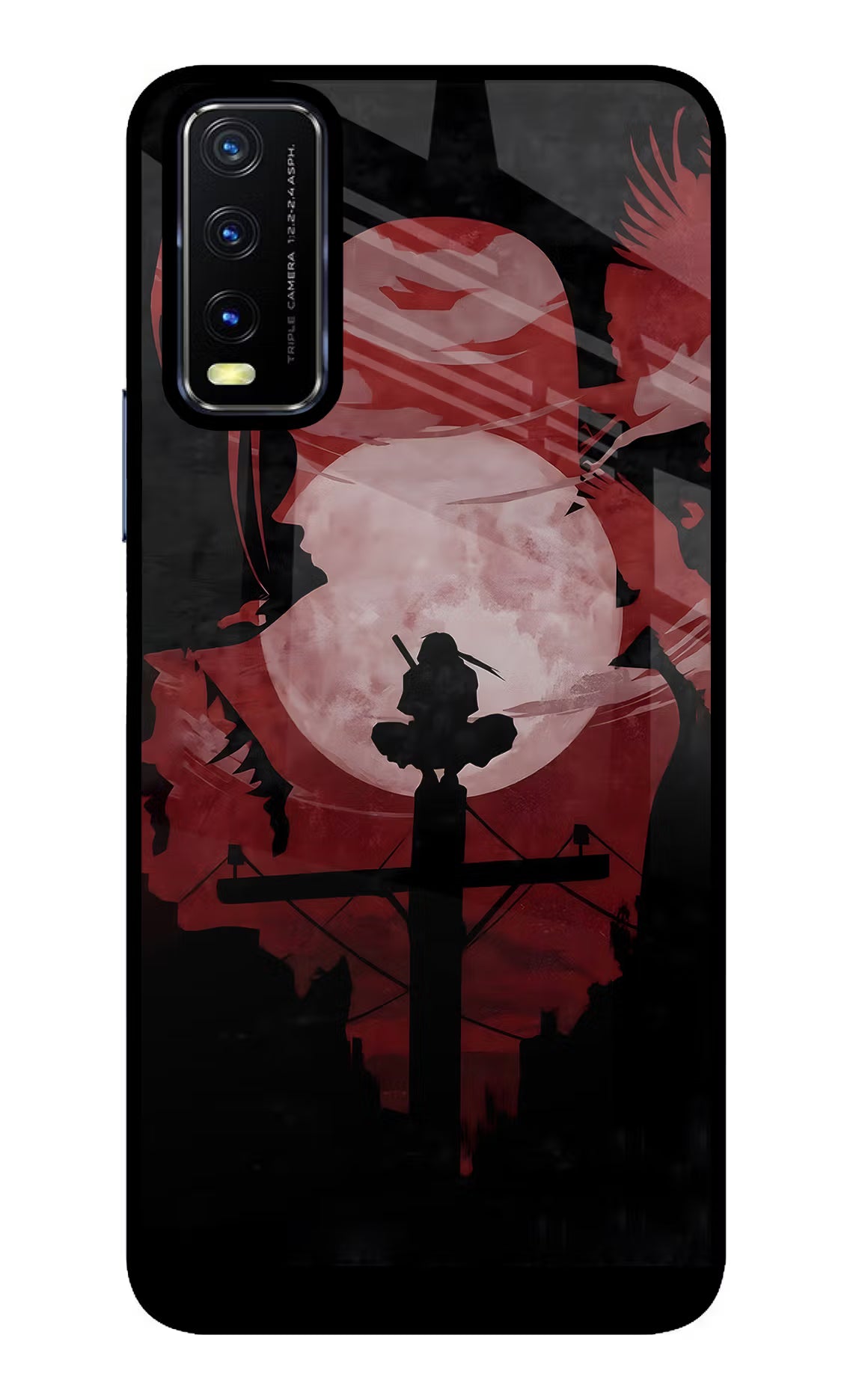 Naruto Anime Vivo Y20/Y20i Glass Case - Naruto Anime Vivo Y20/Y20i Glass Case Naruto Anime Vivo Y20/Y20i Glass Case