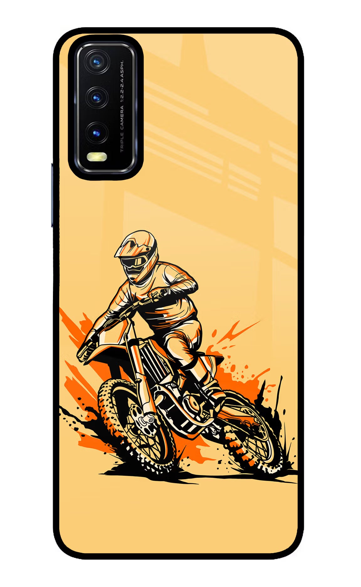 Off-Road Fury Vivo Y20/Y20i Glass Case - Off-Road Fury Vivo Y20/Y20i Glass Case Off-Road Fury Vivo Y20/Y20i Glass Case