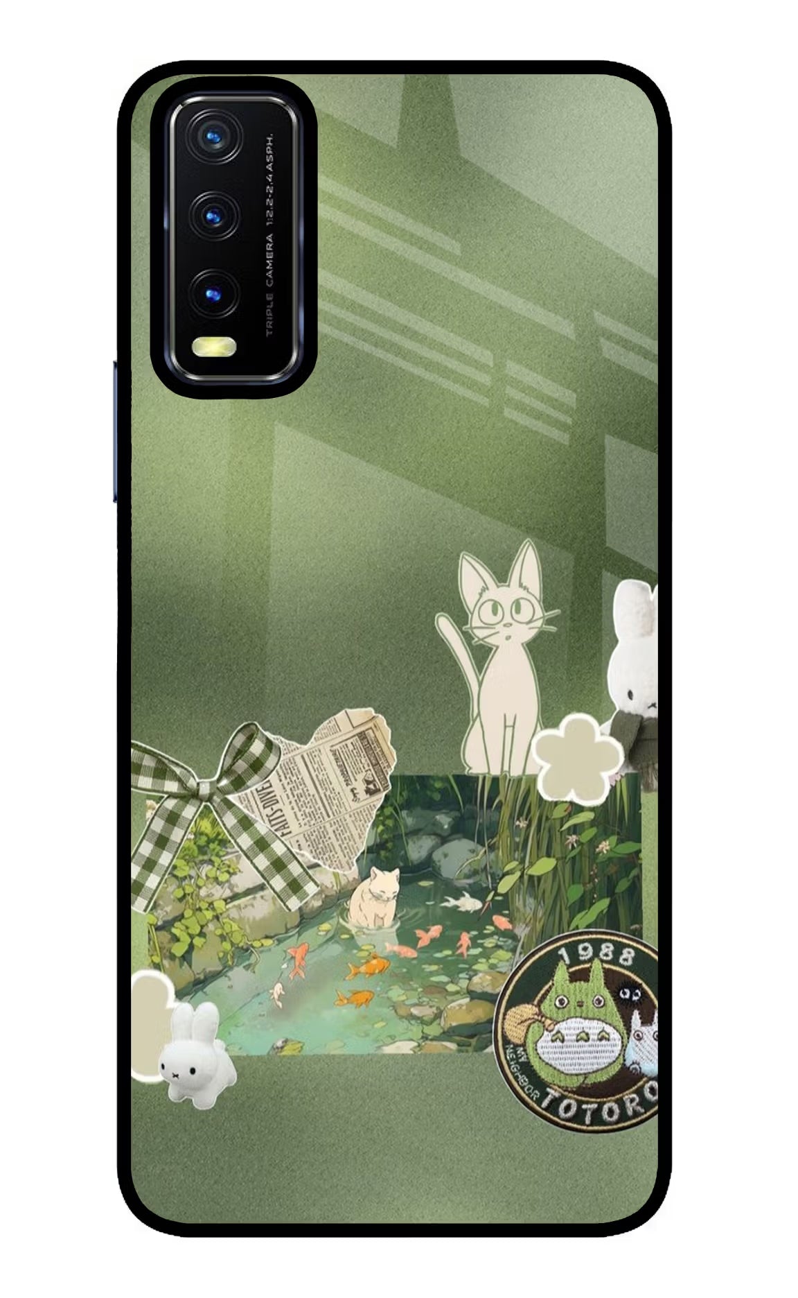 Aesthetic anime Vivo Y20/Y20i Glass Case - Aesthetic anime Vivo Y20/Y20i Glass Case Aesthetic anime Vivo Y20/Y20i Glass Case
