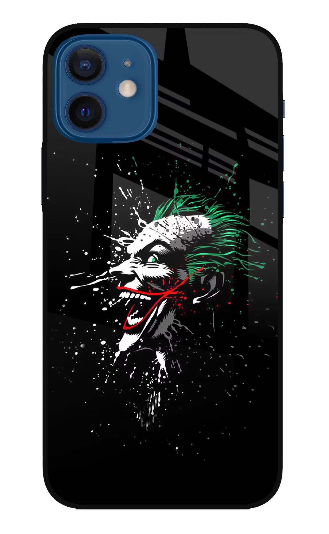 Joker iPhone 12 Glass Case - Joker iPhone 12 Glass Case Joker iPhone 12 Glass Case