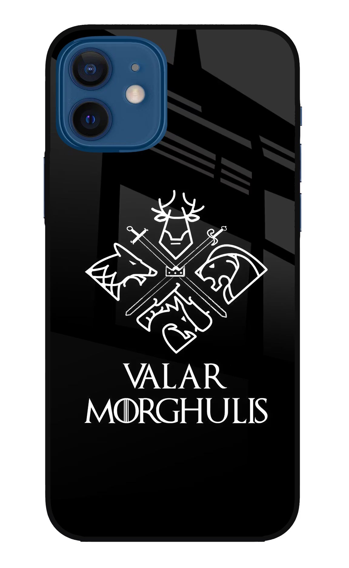 Valar Morghulis | Game Of Thrones iPhone 12 Glass Case - Valar Morghulis | Game Of Thrones iPhone 12 Glass Case Valar Morghulis | Game Of Thrones iPhone 12 Glass Case