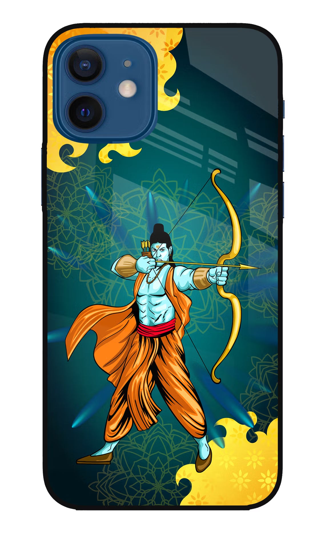 Lord Ram - 6 iPhone 12 Glass Case - Lord Ram - 6 iPhone 12 Glass Case Lord Ram - 6 iPhone 12 Glass Case