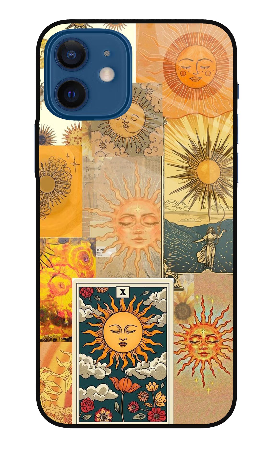 Sun iPhone 12 Glass Case - Sun iPhone 12 Glass Case Sun iPhone 12 Glass Case